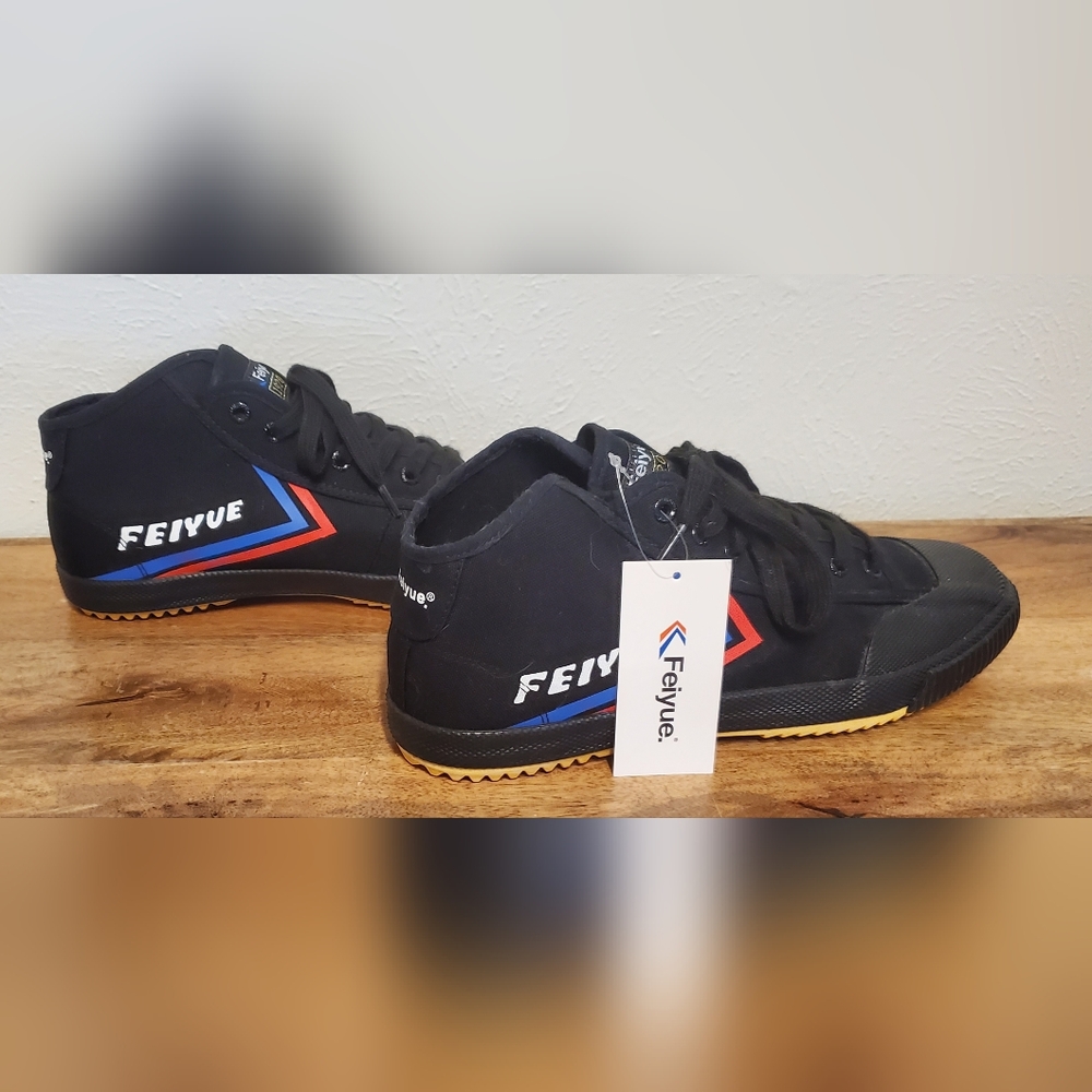 Feiyue European Style Casual Sneaker FE MID 1920 Black Men's Size 10M